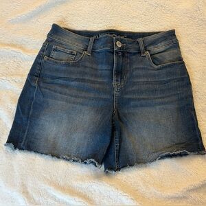 Women’s Size 10 Denim Shorts with Raw Hem